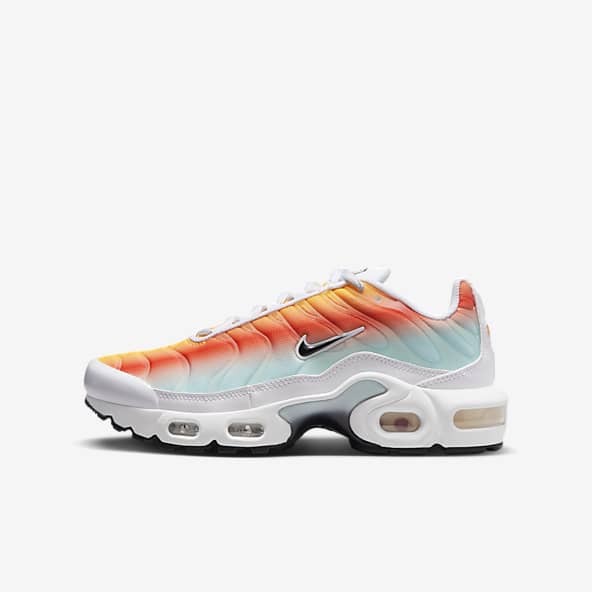 White TN Air Max Plus Shoes. Nike CA
